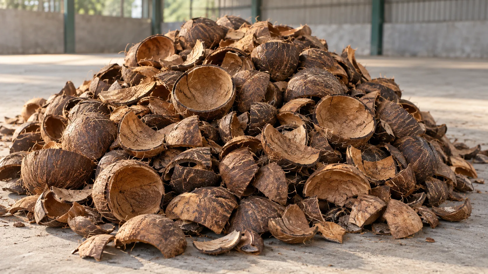 Coconut shells