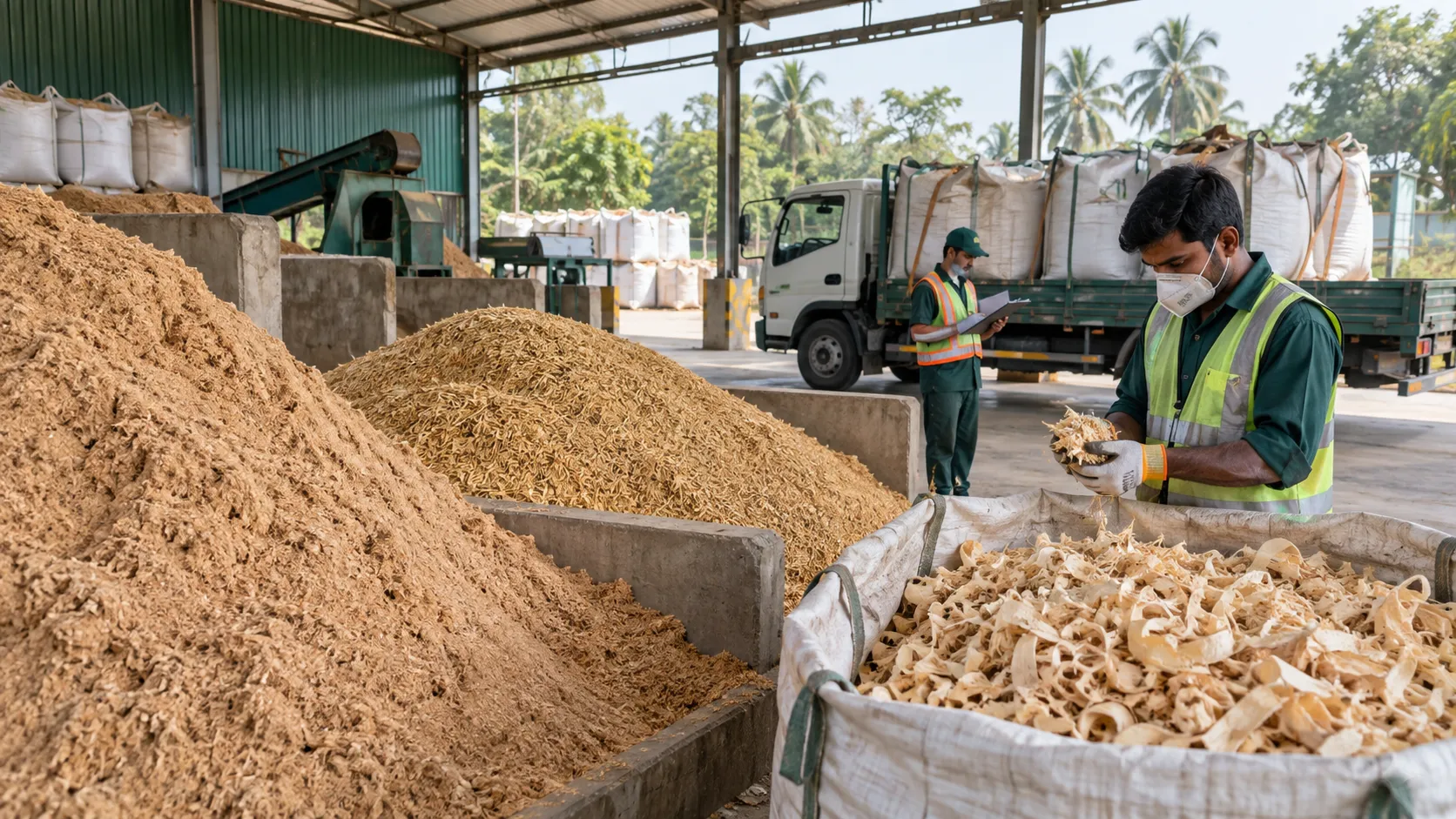 Residue sourcing & intake